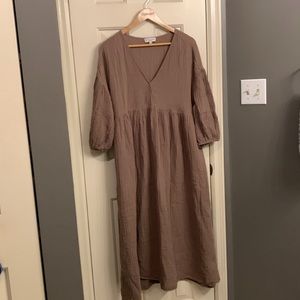 Michael Stars Isabella Gauze Midi Dress